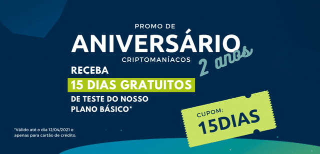 Imagem do post Aniversário 2 anos Criptomaníacos